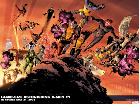 Giant-Size Astonishing X-Men (2008) #1 Wallpaper