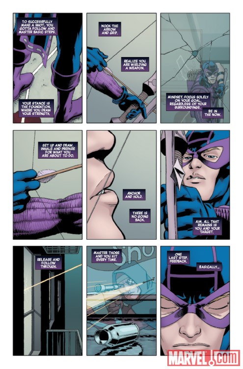 HAWKEYE & MOCKINGBIRD #3 preview art by David Lopez