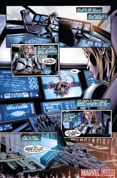 SECRET AVENGERS #2 preview art by Mike Deodato Jr.