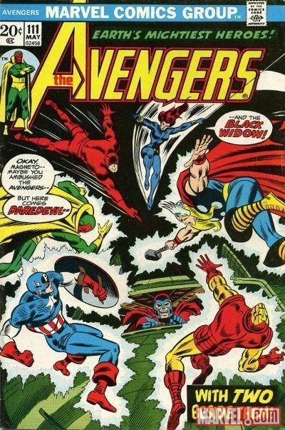 AVENGERS #111 cover