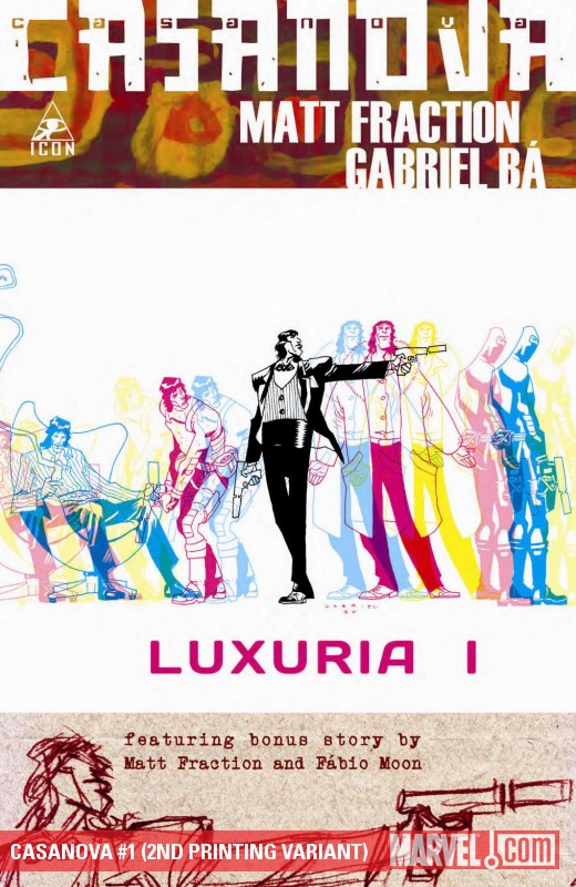 Casanova (2010) #1 (2ND PRINTING VARIANT)
