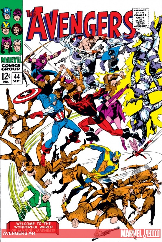 Avengers (1963) #44 cover