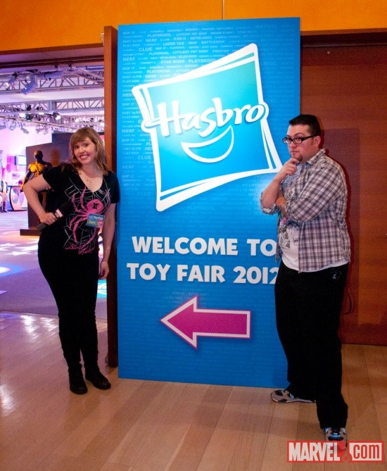Hasbro at Toy Fair 2012 with Lorraine and Ryan