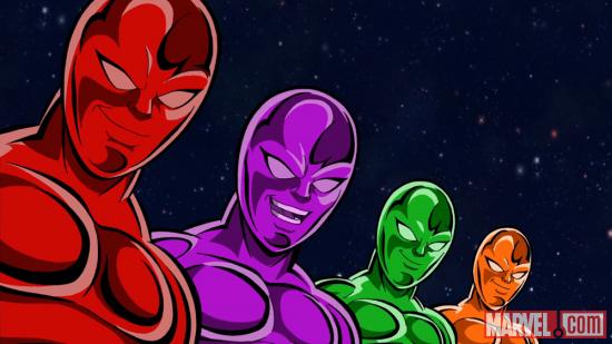 Dark Surfer multiplies himself in The Super Hero Squad Show