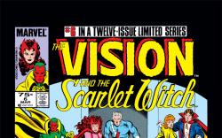 Vision and the Scarlet Witch (1985) #6 Cover