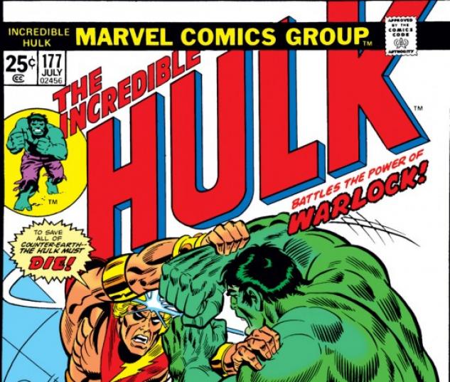 INCREDIBLE HULK #177 COVER