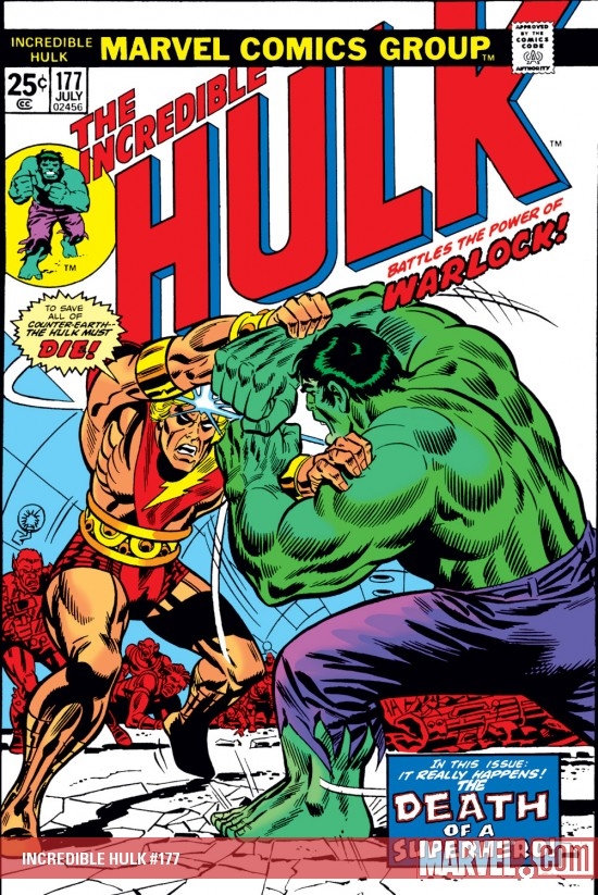 INCREDIBLE HULK #177 COVER