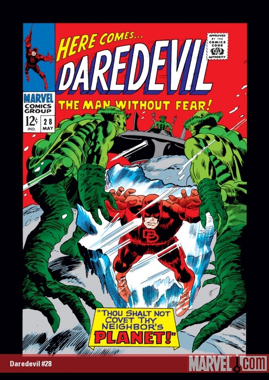 DAREDEVIL #28 COVER