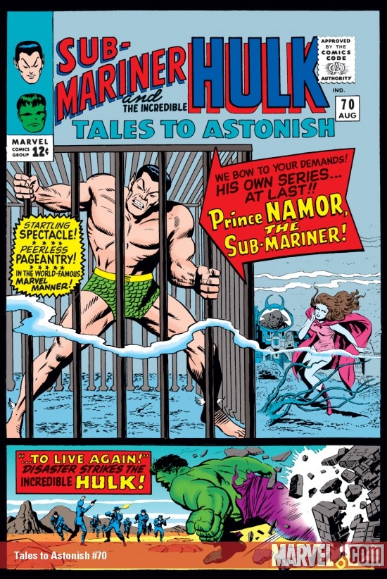 Tales to Astonish #70