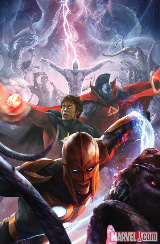 THE THANOS IMPERATIVE #5 cover by Aleksi Briclot
