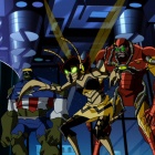 Screenshot of the Gamma-irradiate Avengers from The Avengers: Earth's Mightiest Heroes!
