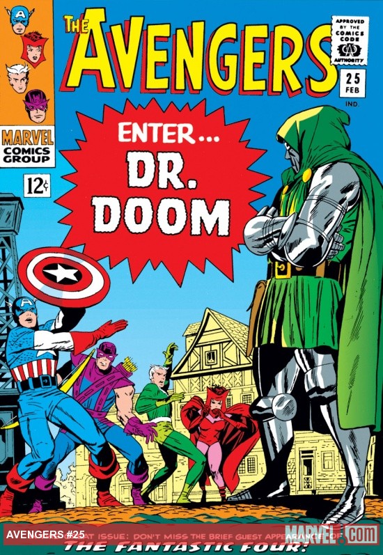Avengers (1963) #25 cover
