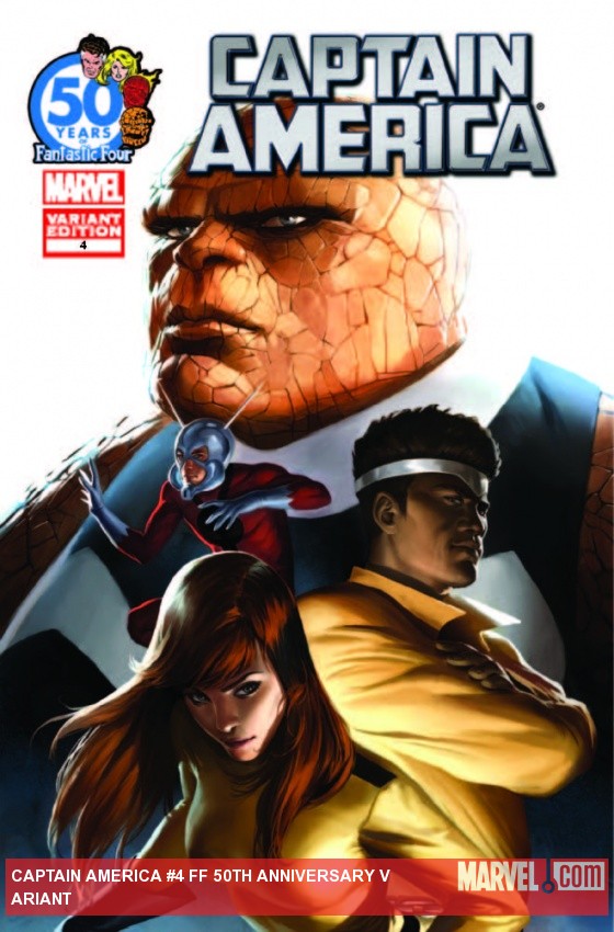 Captain America (2011) #4 (Ff 50th Anniversary Variant)