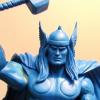 Blue prototype version of Thor close-up from DST