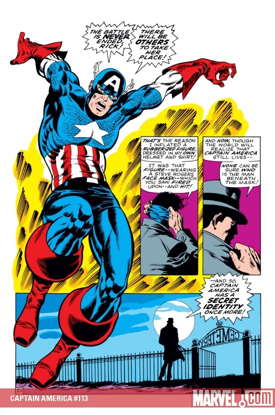 CAPTAIN AMERICA #113 COVER