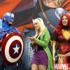 Captain America, Gwen Stacey and Phoenix cosplayers at Marvel's Fan Expo Canada Costume Contest