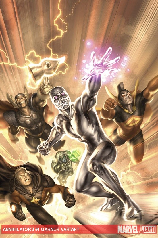 Annihilators #1 cover by Alex Garner