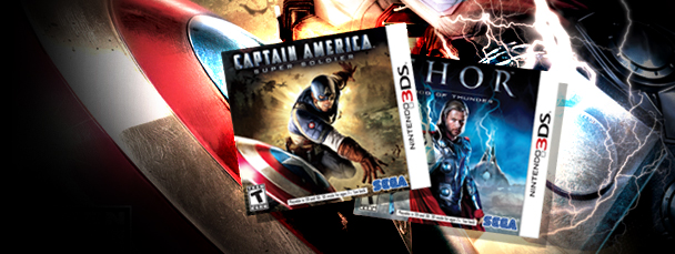 Thor & Captain America Coming to Nintendo 3DS