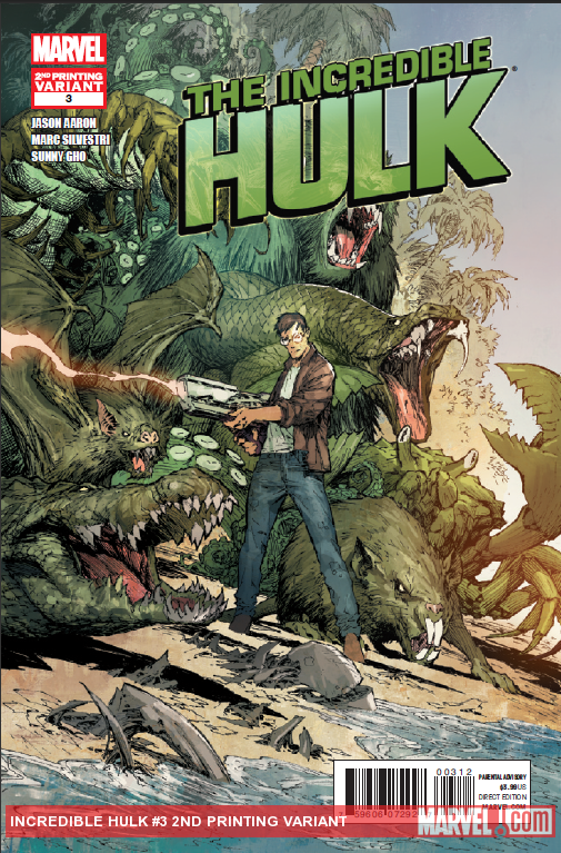 Incredible Hulk (2011) #3 (2nd Printing Variant)