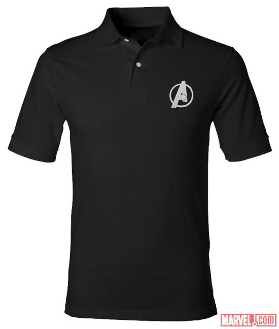 Avengers logo polo shirt from WeLoveFine