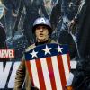 Captain America cosplayers at Wondercon 2012