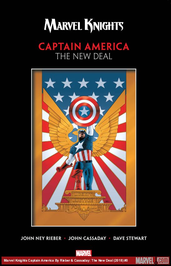 Marvel Knights Captain America By Rieber & Cassaday: The New Deal (Trade Paperback)