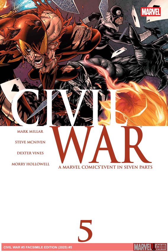 CIVIL WAR #5 FACSIMILE EDITION (2025) #5