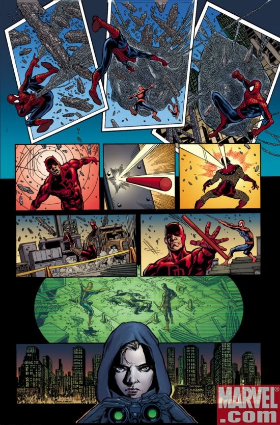AMAZING SPIDER-MAN preview art by Phil Jimenez