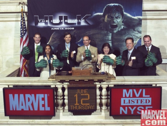 Joe Q & friends at the NYSE
