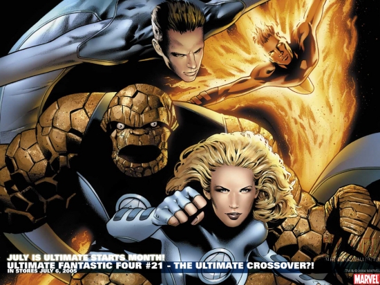 Ultimate Fantastic Four (2003) #21 Wallpaper