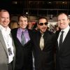 Paramount's Rob Moore, Exec. Producer David Maisel, Robert Downey Jr. and Producer Kevin Feige