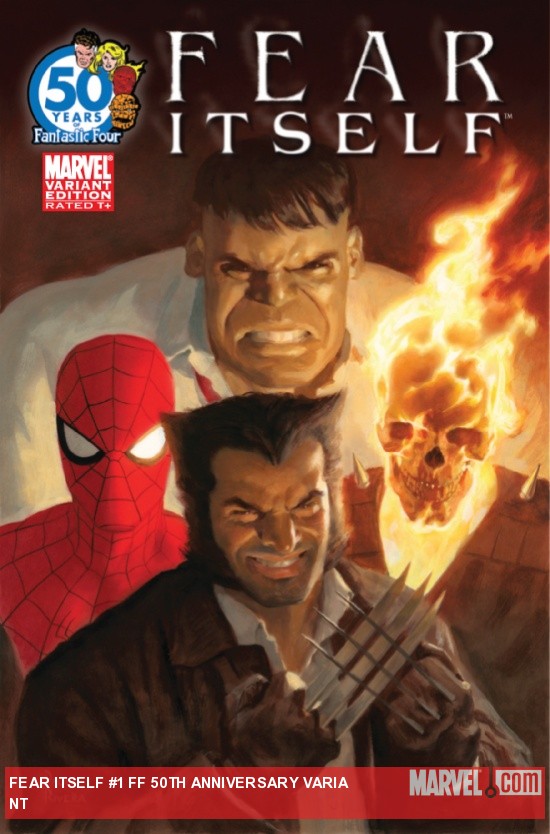 Fear Itself #1 variant cover by Paolo Rivera