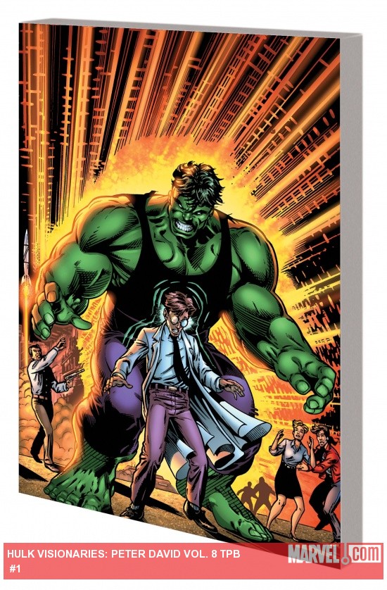 HULK VISIONARIES: PETER DAVID VOL. 8 TPB cover