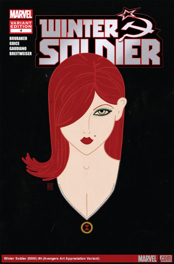 Winter Soldier (2012) #4 (Avengers Art Appreciation Variant)