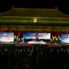 The stage for the Chinese premier of Marvel's Iron Man 3