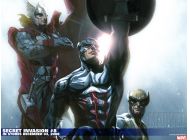 Secret Invasion (2008) #8 (YU SKETCH VARIANT) Wallpaper