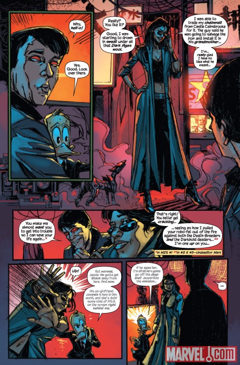 MARVEL ZOMBIES 5 #4 preview art by Jose Angel Cano Lopez