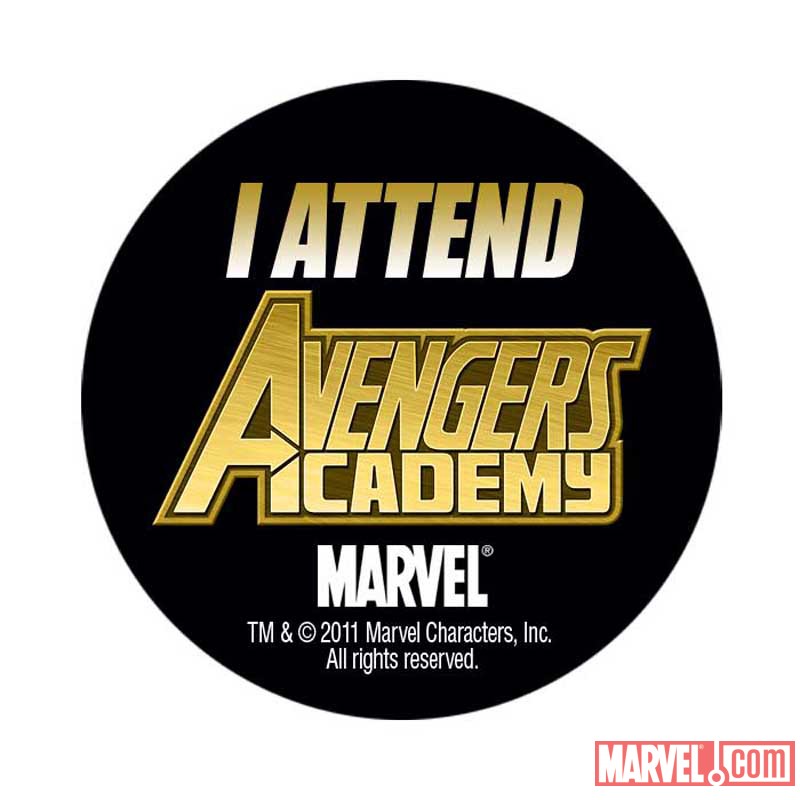C2E2 exclusive Avengers Academy button