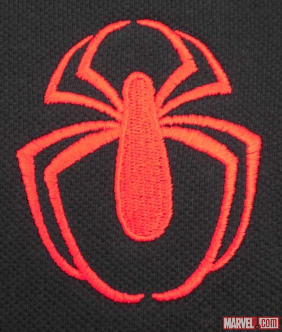 Ultimate Spider-Man logo close-up from WeLoveFine