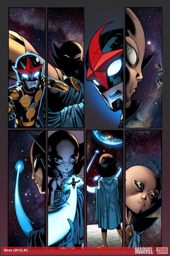 Nova (2013) #3 preview art by Ed McGuinness