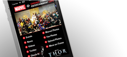 Marvel Events App