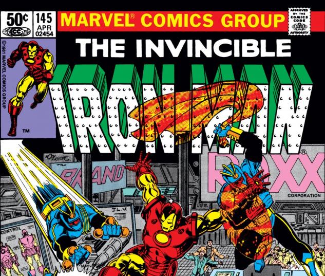 Iron Man (1968) #145 Cover