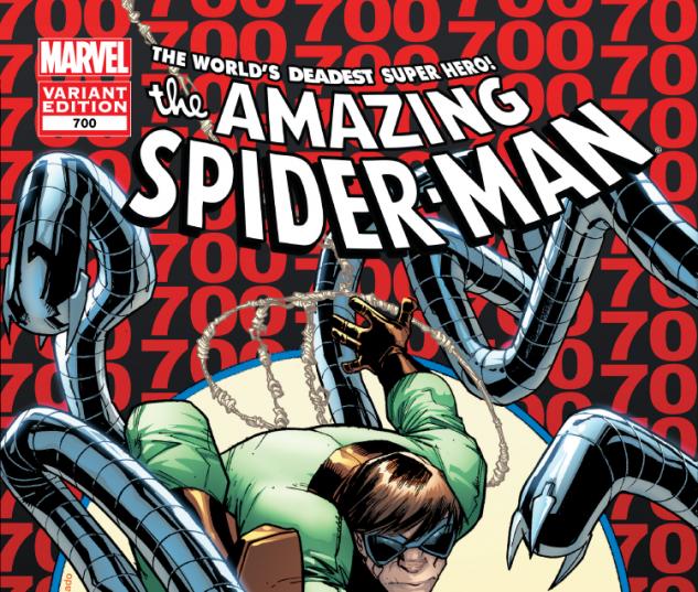 cover from The Amazing Spider-Man (1999) #700 (2ND PRINTING VARIANT)
