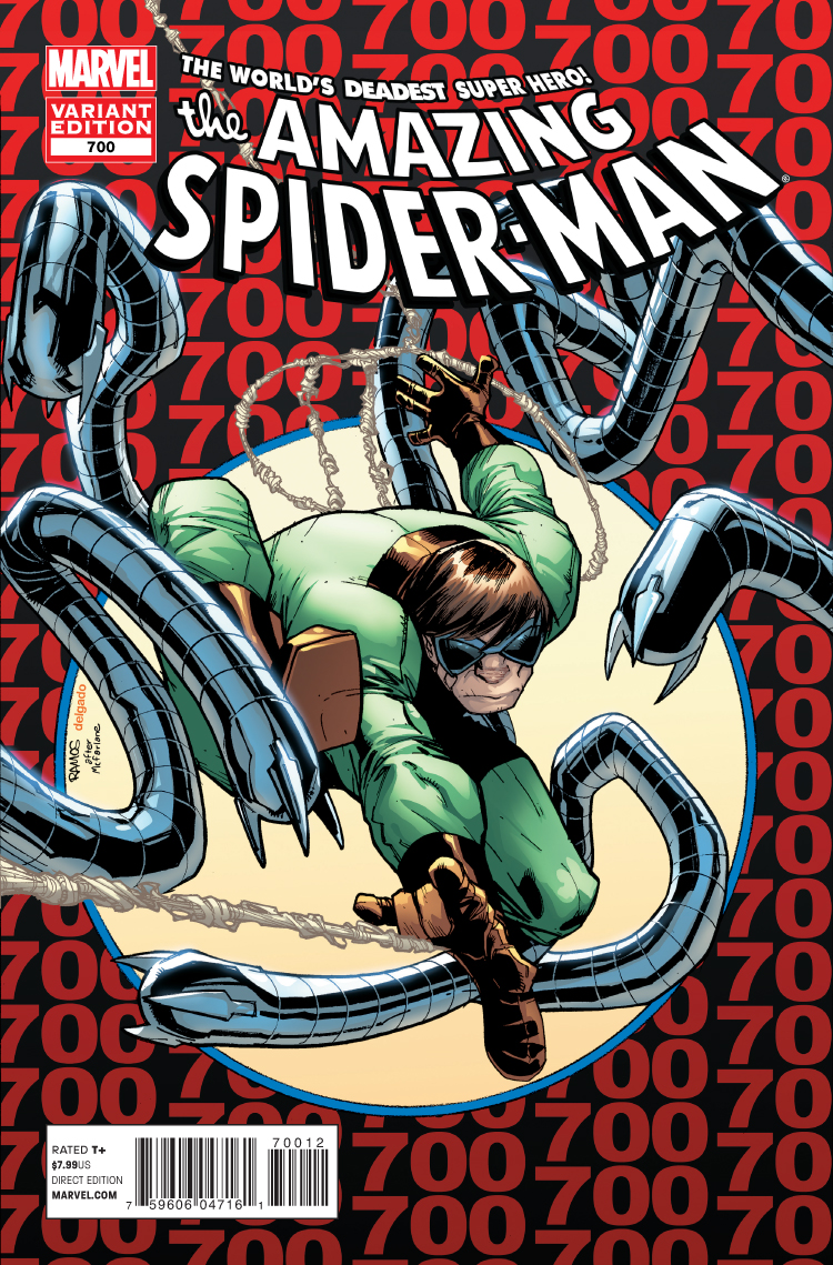 Amazing Spider-Man (1999) #700 (Ramos 2nd Printing Variant)