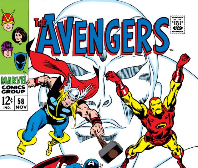 Avengers (1963) #58 cover