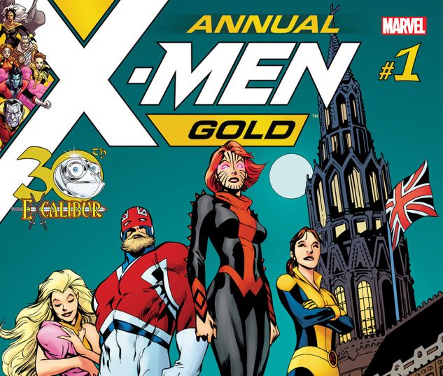 X-MEN GOLD ANNUAL #1 LEGACY MARVEL COMICS NM