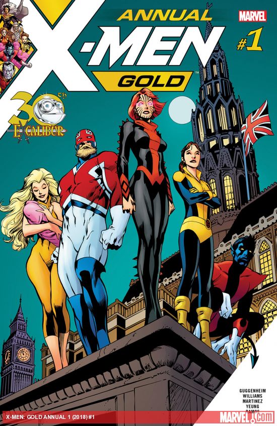 Cover of X-Men: Gold Annual #1