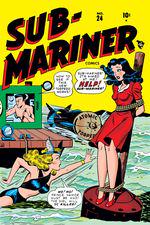 Sub-Mariner Comics (1941) #24 cover
