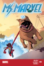 Ms. Marvel (2014) #8 cover