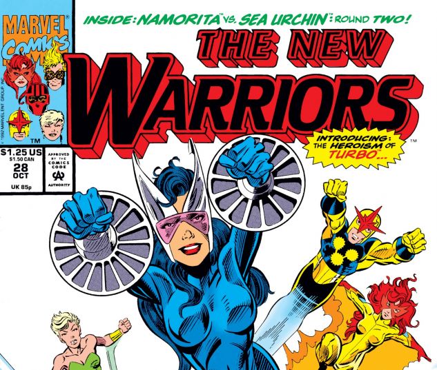 The New Warriors #28 October 1992 Marvel Comics 